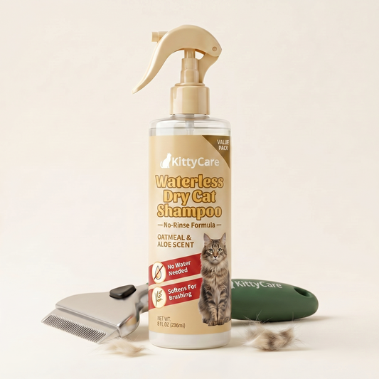 Anti-Shedding Waterless Dry Cat Shampoo